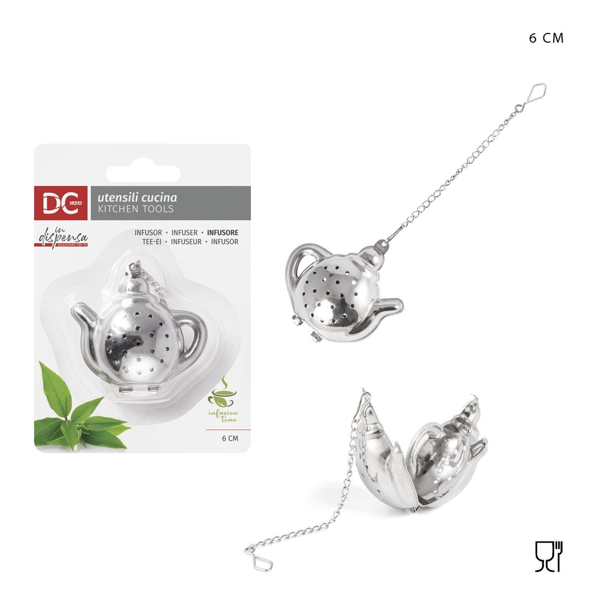 Cookut Infusore Per Pollo In Acciaio Inox - Cottura Succosa E Croccante - 20x11x11 Cm - 5