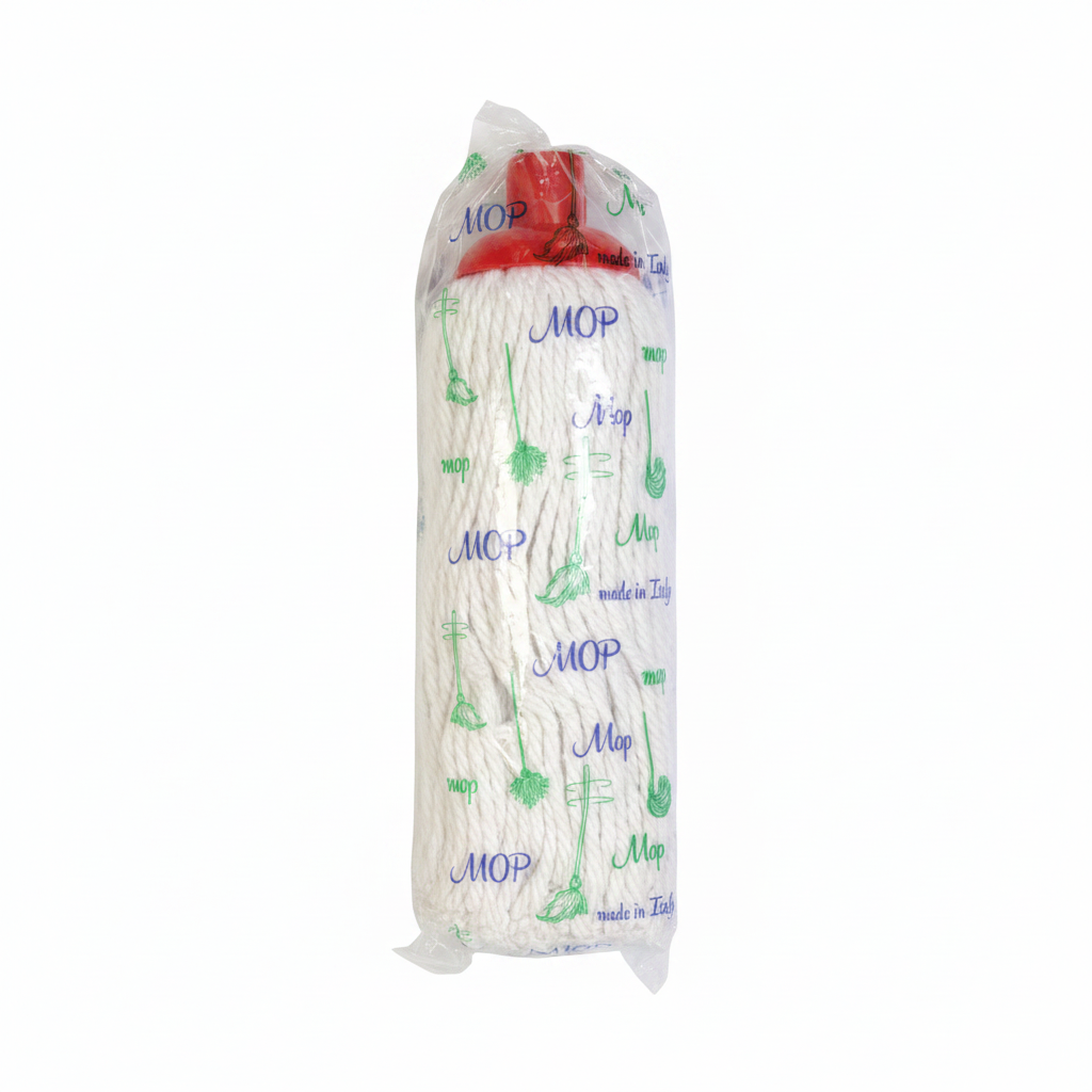 Testina Per Mocio In Cotone Flo Pac - Peso 453,6g, Lunghezza 81,3cm, Compatibile Con Manici Standard Sparta