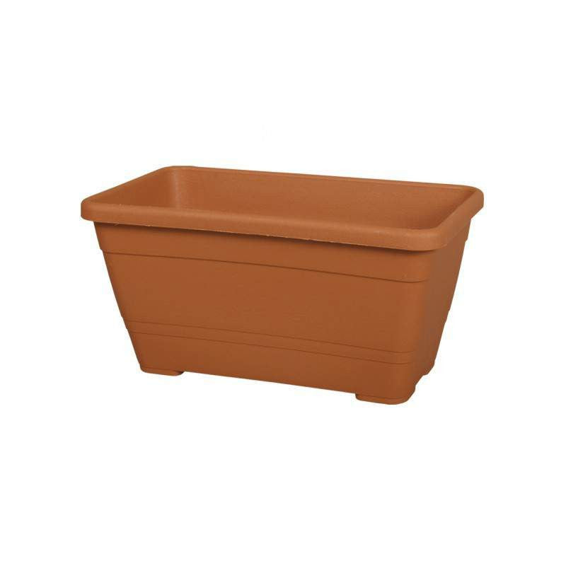 Veca Vaso Naxos 25 Cm Antracite – Design Moderno Per Interni E Giardino, Resistente Al Gelo E UV, Made In Italy