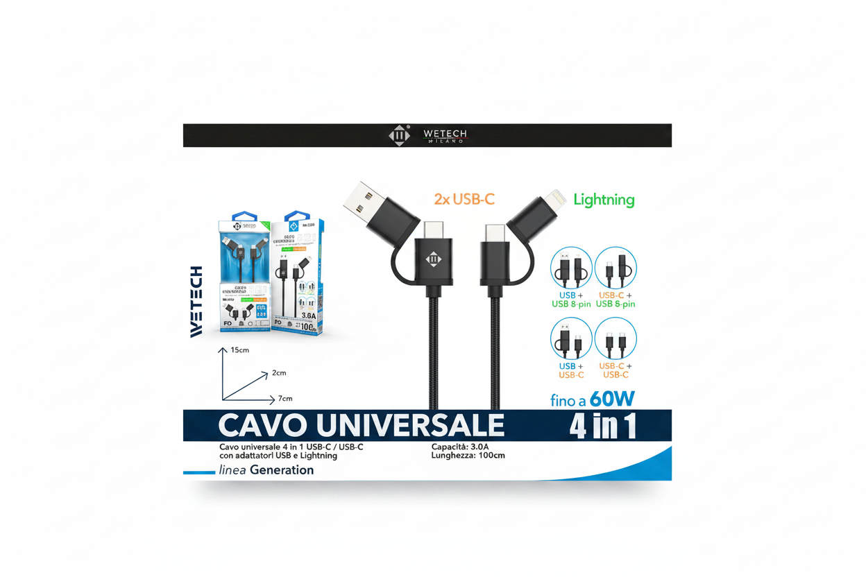 Rotary 14819 Cavo Universale Ferma Cavo Piega Z - Nuovo