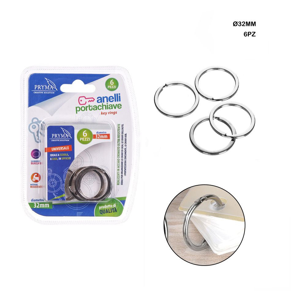 Redaancy 30 Pezzi Anelli Portachiavi 25 , Ganci Cerchio, Con - Foto 4