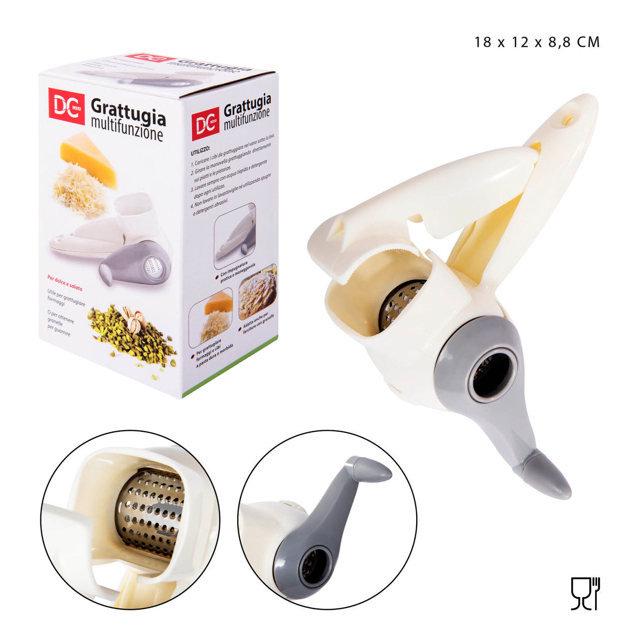 Grattugia 4 tagli inox 5,50 € Trasporto Gratuito su Utensili cucina lunghezza 20 cm Grattugia 4 tagli inox 5,50 € Trasporto Gratuito su Utensili cucina lunghezza 20 cm