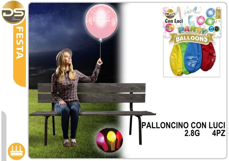 Palloncini in lattice rosa con cuori rossi di 30 cm - PartyDeco - 6