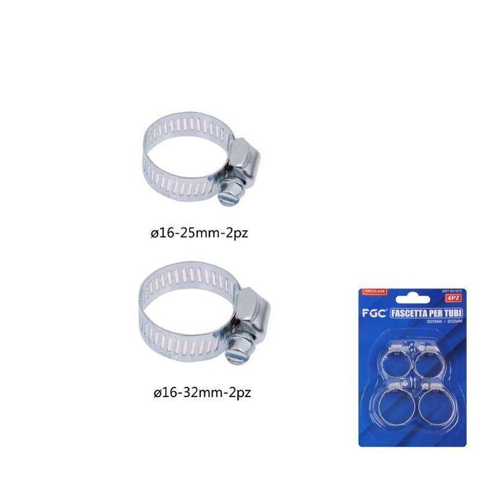 Well2wellness Fascette Per Tubi PVC Nere – 40 Mm, Confezione Da 10 Pezzi, Fissaggio A Parete/pavimento - 4