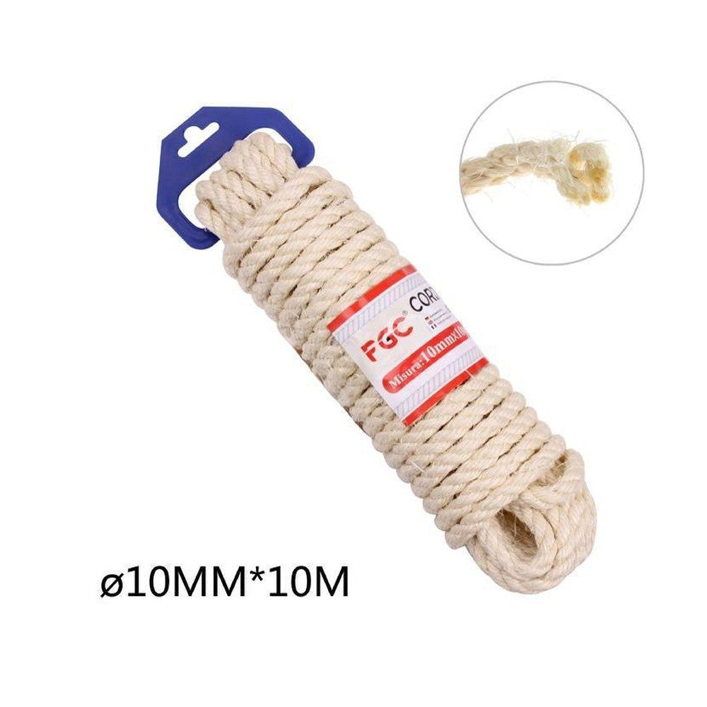 Corda Cima Colorata Polipropilene Celeste, 12 Mm - 100 Mt, Corderie - Foto 4