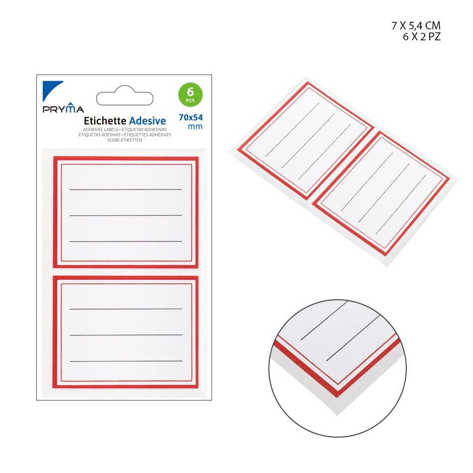 Grafoplast - EVOFX0615W - Etichetta Adesiva In Vinile Bianco 15x6 Mm - Foto 4