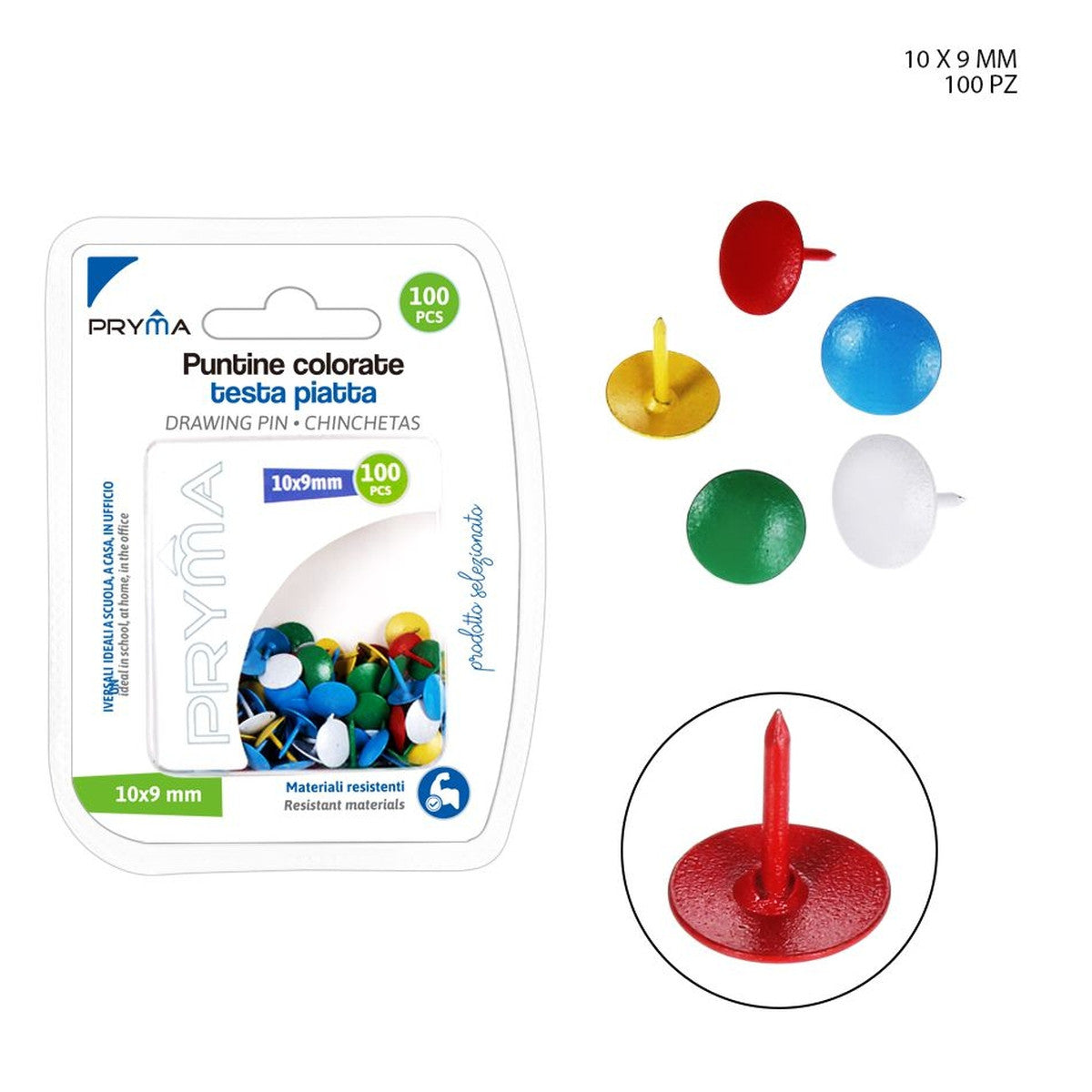 100 Spille Da Cucito Per Patchwork A Testa Piatta - Forme Di Fiore, Farfalla E Bottone - Punte In Acciaio Inox