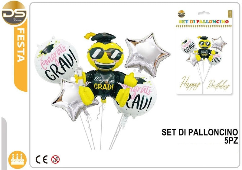 2 SET DI Laurea Palloncini Laurea Palloncino Centrotavola Mylar