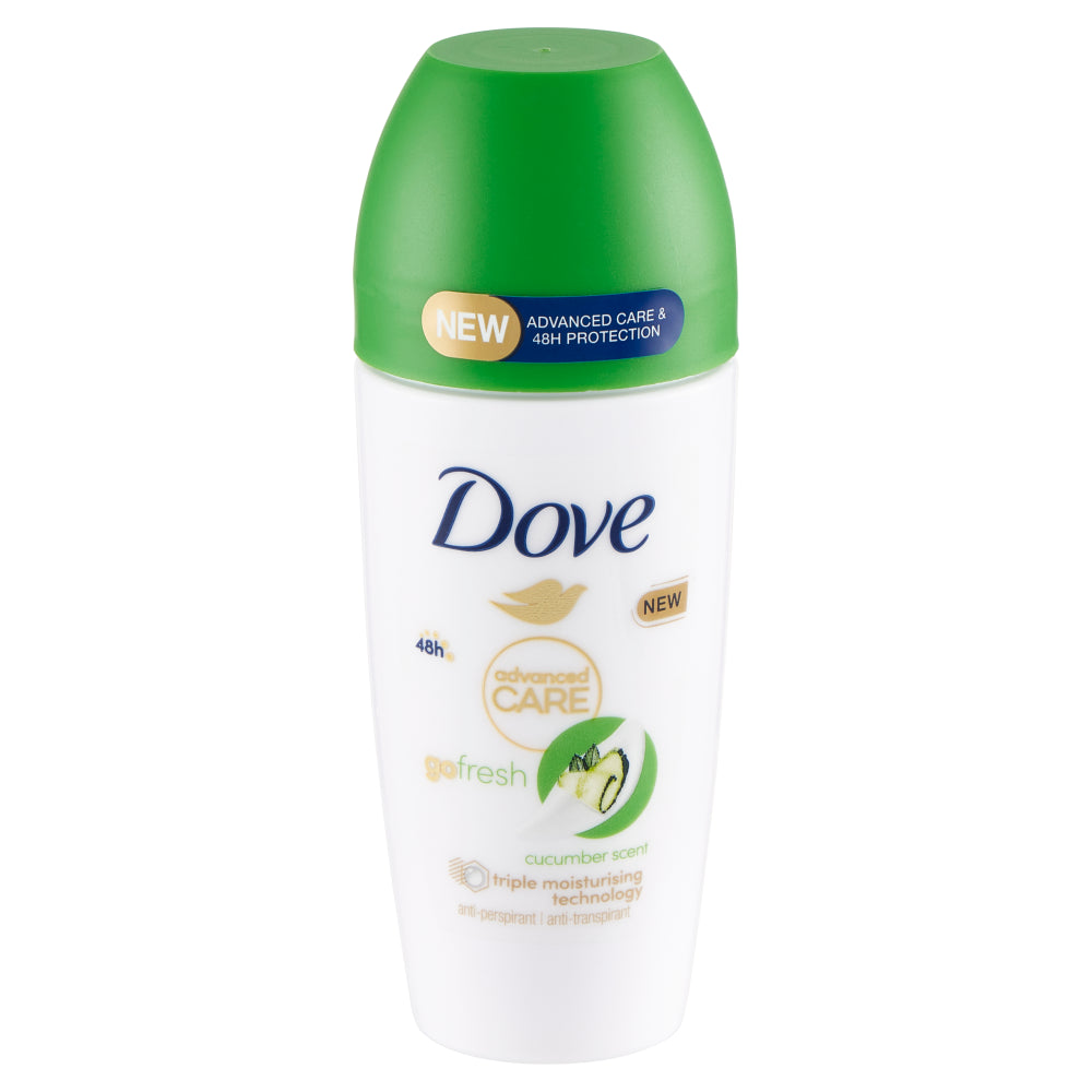 Dove Deo Advanced Go Cucumber Roll-On Ml50