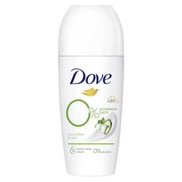 Dove Deo 0% Sali Cucumber Roll-On Ml50