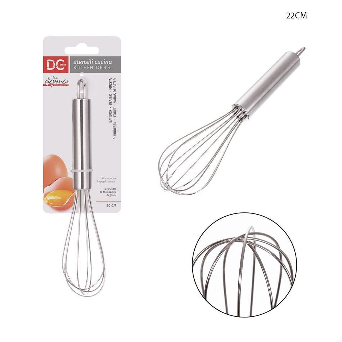 Dc - Frusta Inox 20Cm