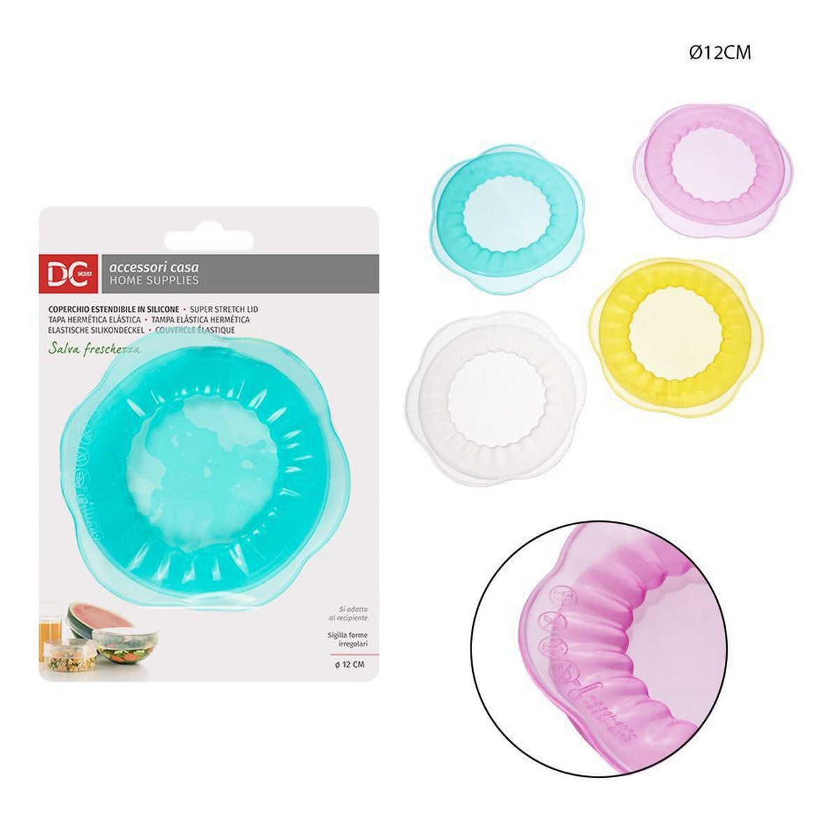 Dc - Coperchio In Silicone Estendibile 12Cm