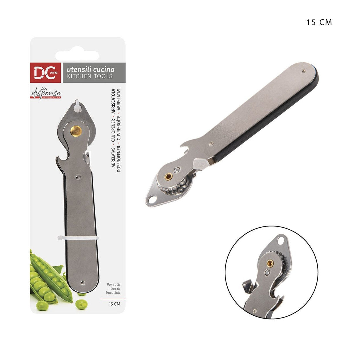 DC AFAM Kit Trasmissione Acciaio Inox: Pignone 20602-17, Corona 10508-44 E Catena A530XHR2-G 110L