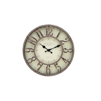 Ad Orologio Parete Plastica A 3 Colori Ø 31Cm