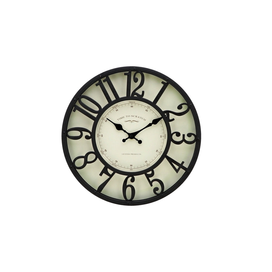 Ad Orologio Parete Plastica A 3 Colori Ø 31Cm