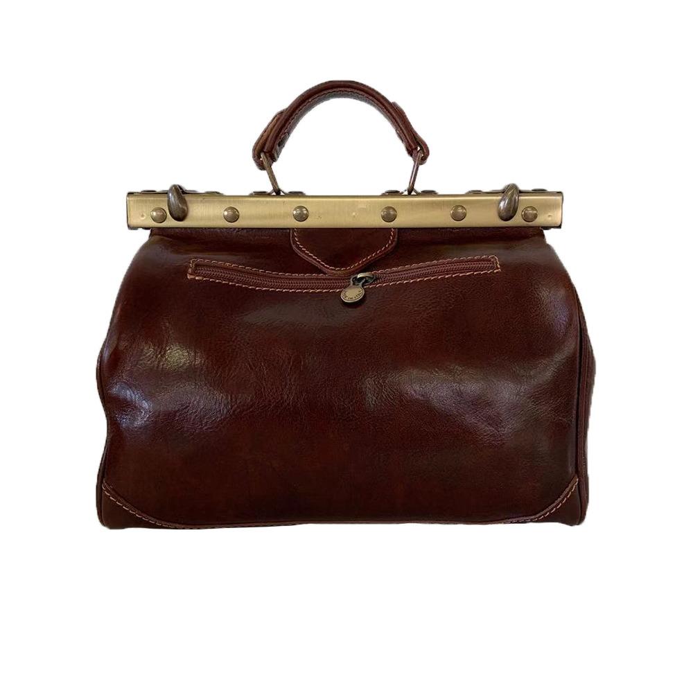 Ernesto - Borsone Mini in Pelle Vintage - FrasiBags