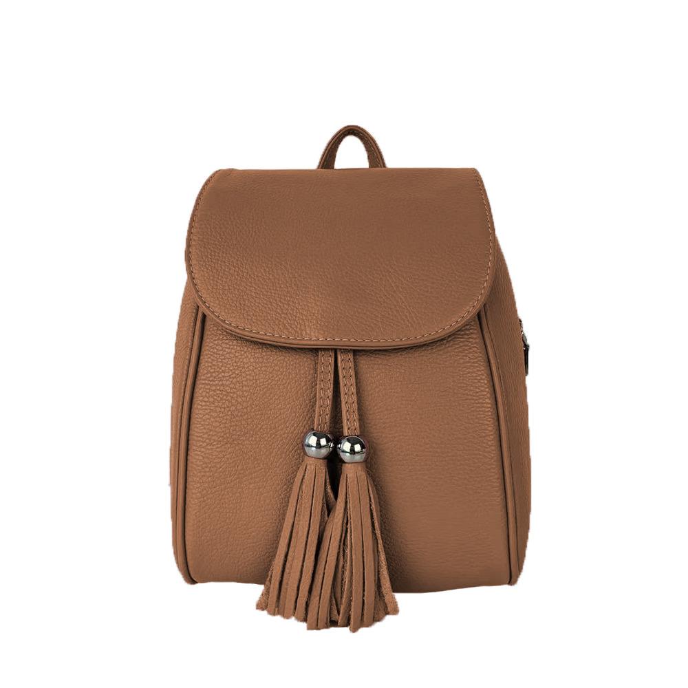 Magda - Zaino in Pelle con Frange - FrasiBags