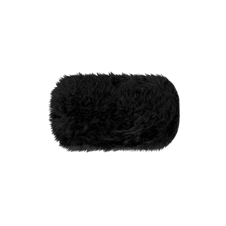 Ad - Furry Oval Rug 4 Colors 58X102Cm
