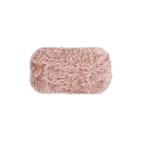 Ad Tappeto Ovale Furry 4 colori 58X102Cm