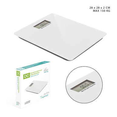 Dimorae - Digital bathroom scale 150kg various colors