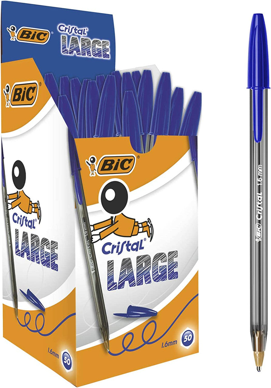 Bic - Penna Cristal Large 16 Blu