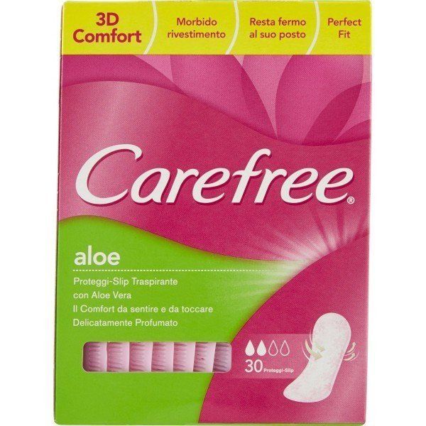 Carefree Salvaslip con Aloe Vera 30Pz