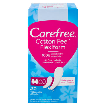 Carefree Flexiform White 30Pz