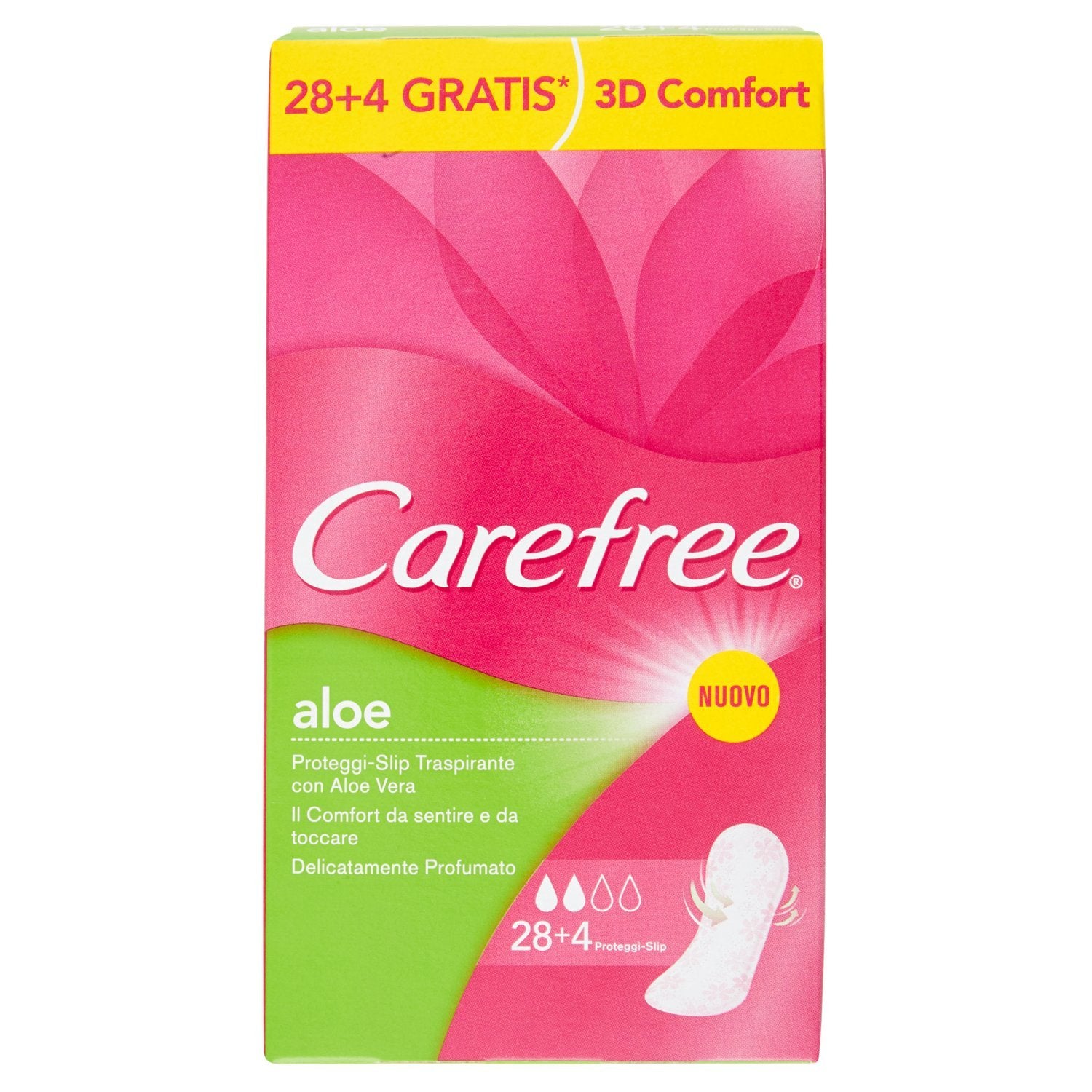 Carefree Proteggislip Aloe 32Pz