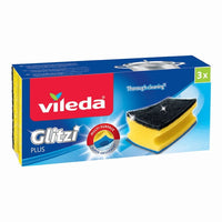 Vileda - Spugna Glitzi Plus 3 pz.