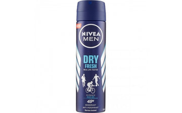 Nivea Deo Spray 150Ml Men Silver Anti Perspirant