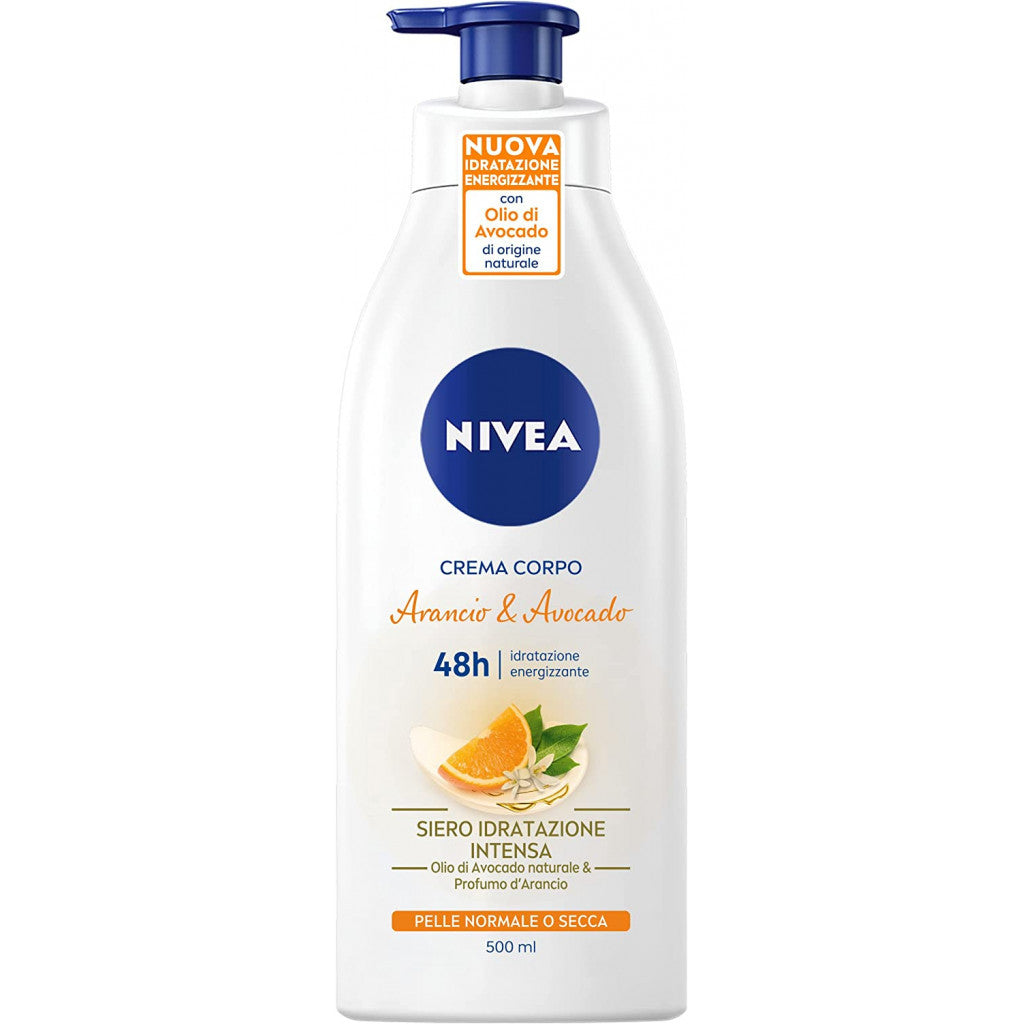 Nivea - Body Fluida 500Ml Fiori Arancio