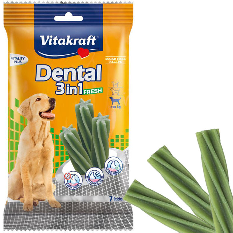 Vitakraft Dental 3In1 Fresh Mis.M 7 Pz