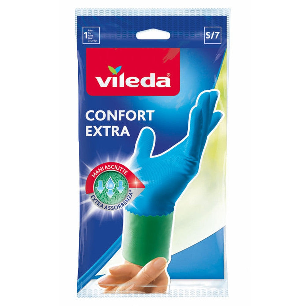 Vileda Guanti Confort Extra mis.S