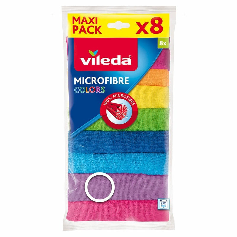 Vileda - Panno microfibre 8 pz.