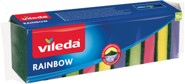 Vileda Spugne Rainbow 10Pz