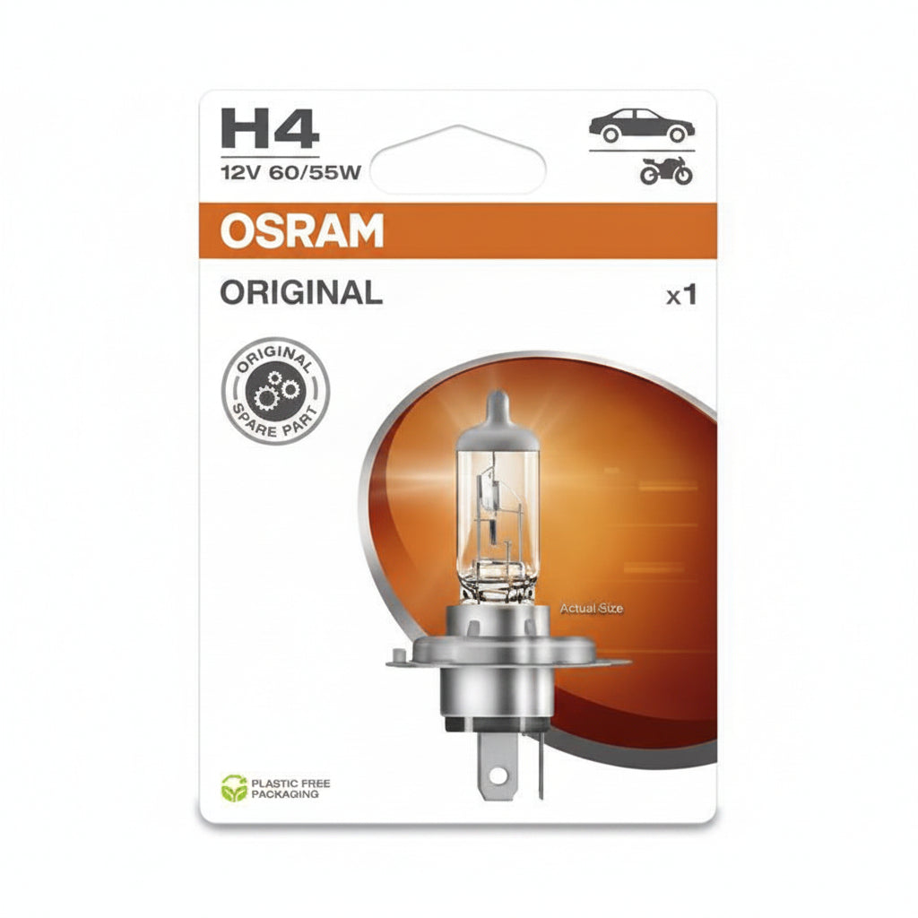 Osram Lampada H4 12V Original Line 60/55W P43T Scatola