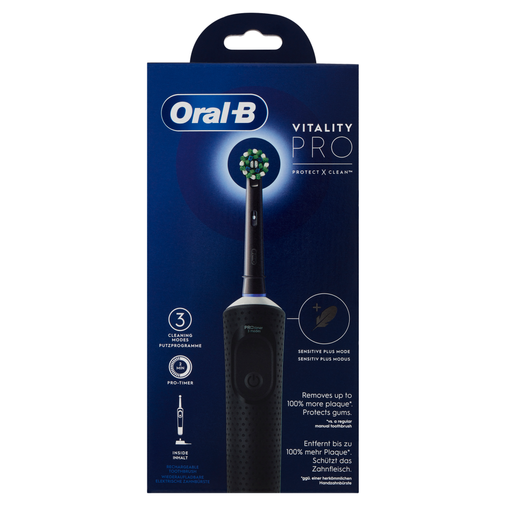 Oral-B Spazzolino Elettrico Vitality Pro Black