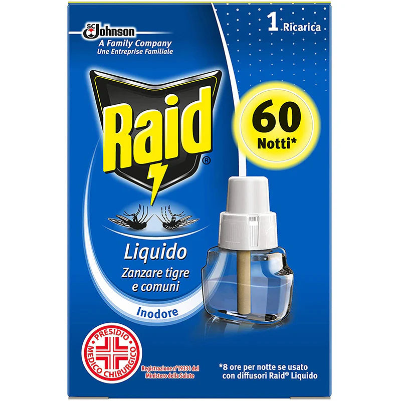 Raid Liquid Recharge 60 Nights