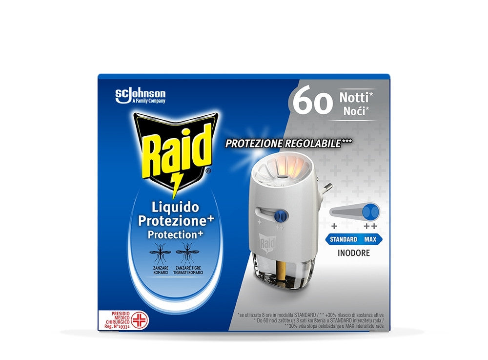 Raid - Protection, Base e Ricarica