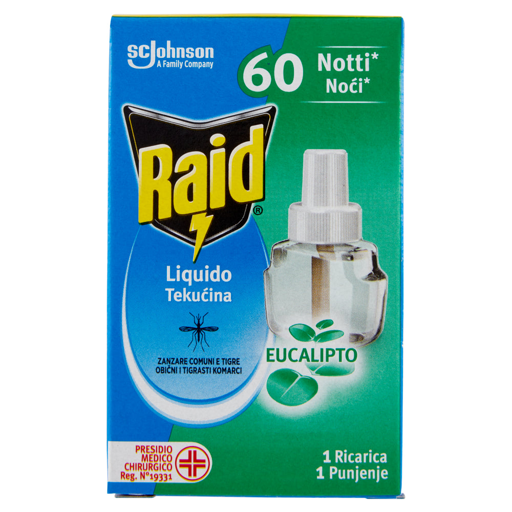 Raid Ricarica Green Eucalipto 60 Notti