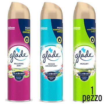 Glade Deo Spray Sandalo/Ocean Adventure/Mughetto 300Ml 1Pz assortito casuale