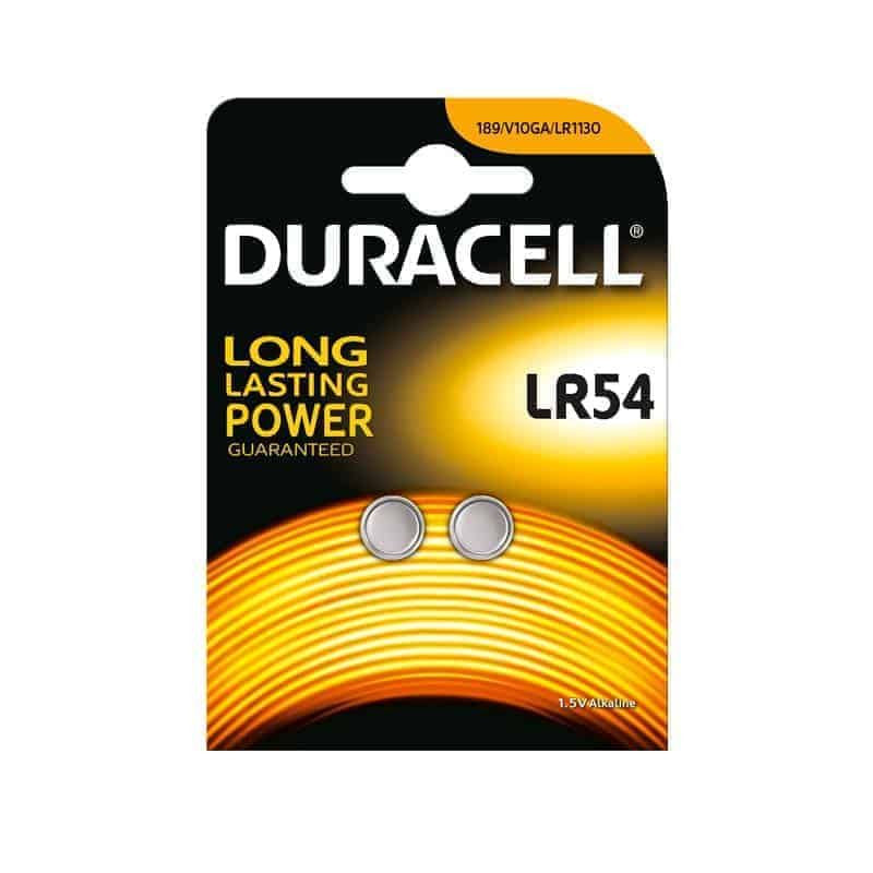 Duracell Batteria Electronics Lr54 2Pz.