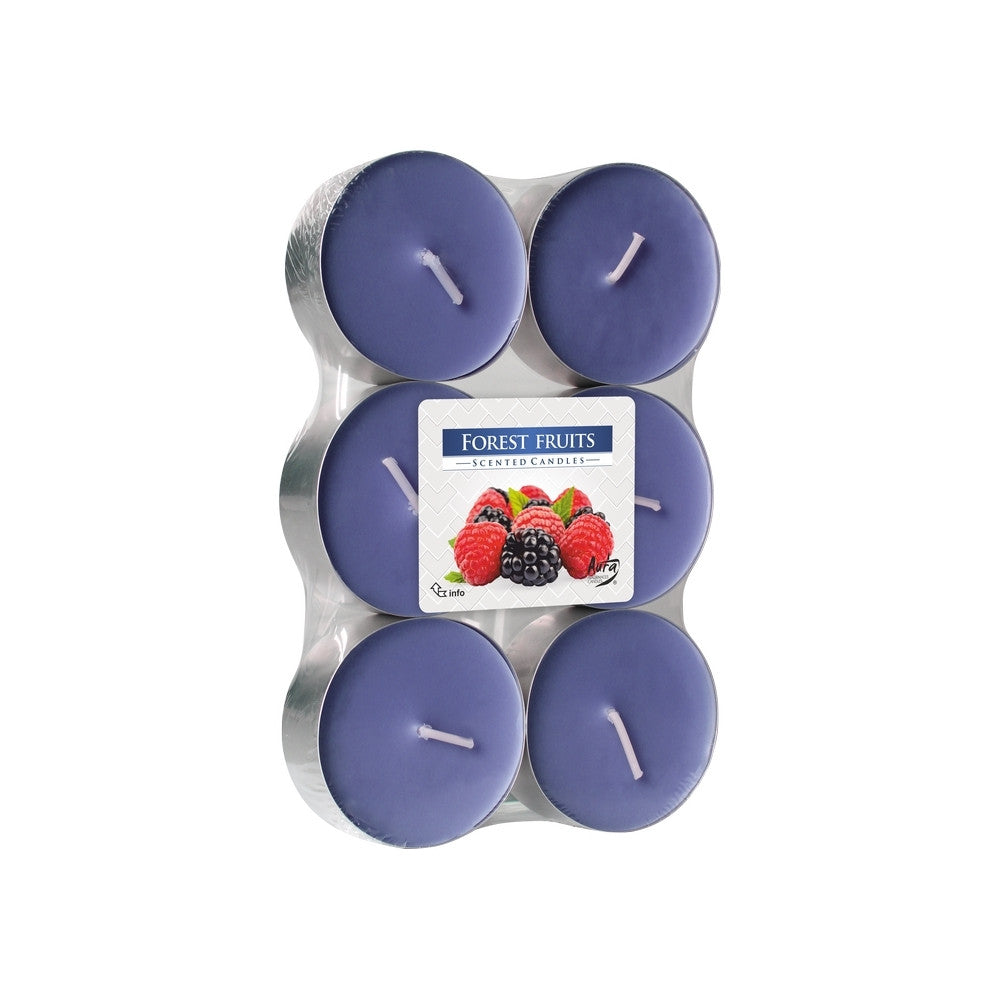 Bispol Tealights Profumate Rosa - 18 Pezzi, Lucioline Da Riscaldamento Con Fragranza Primaverile, Durata 4 Ore