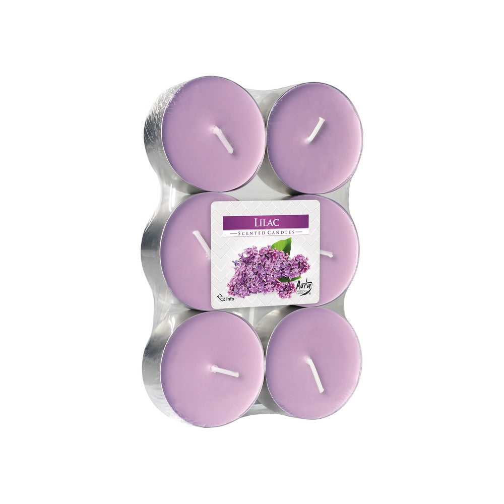 Bispol® - Tealights Maxi 6Pz Lilla