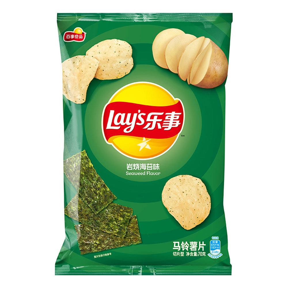 Lays Patatine Alghe Tosate Alla Griglia 70G
