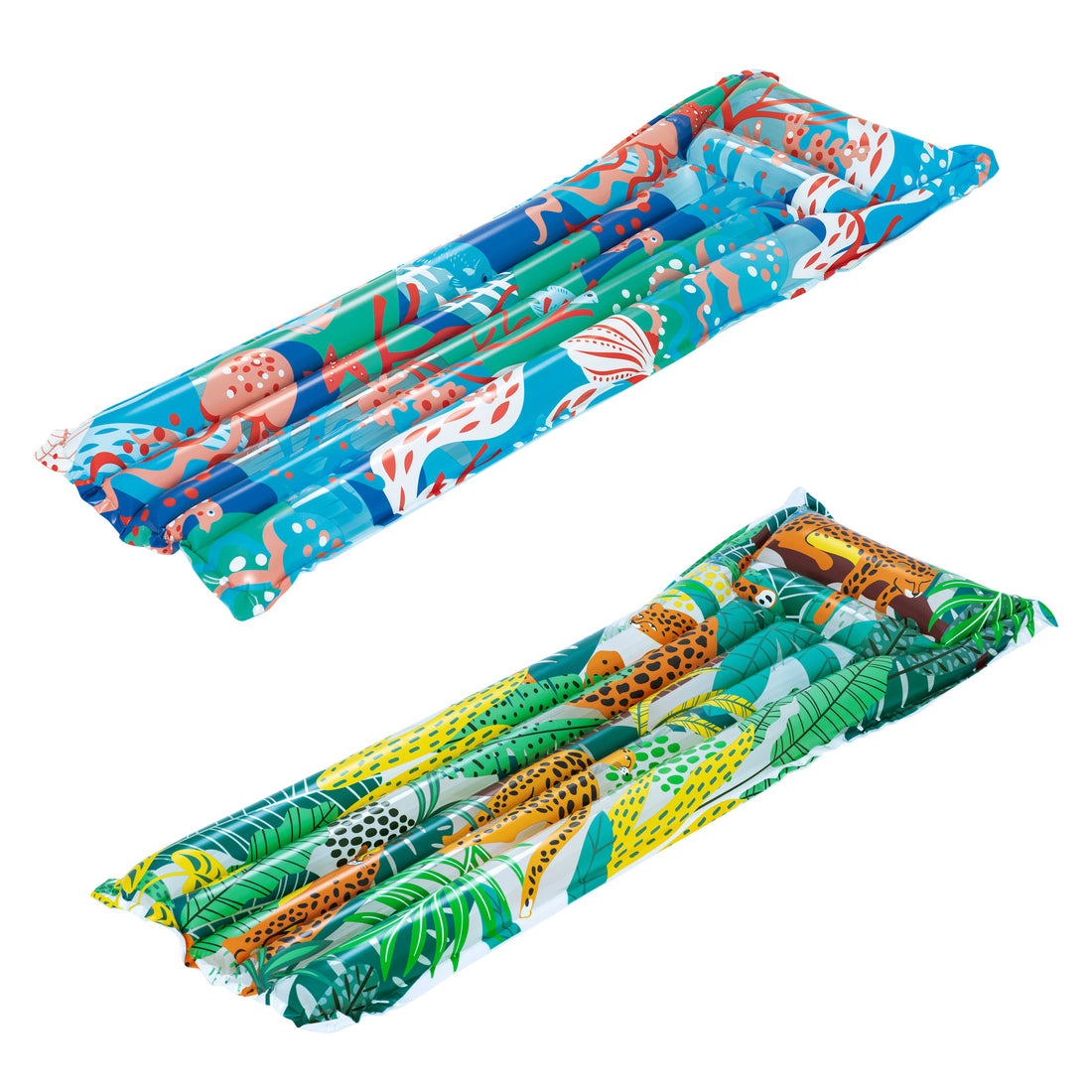 Bestway Materassino Multicolor 4 Tubi Cm 183X69