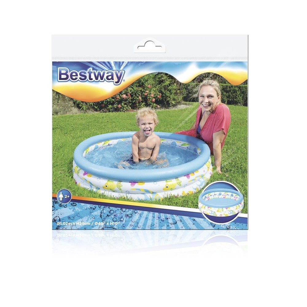Bestway - Round Ocean Pool 102X25Cm