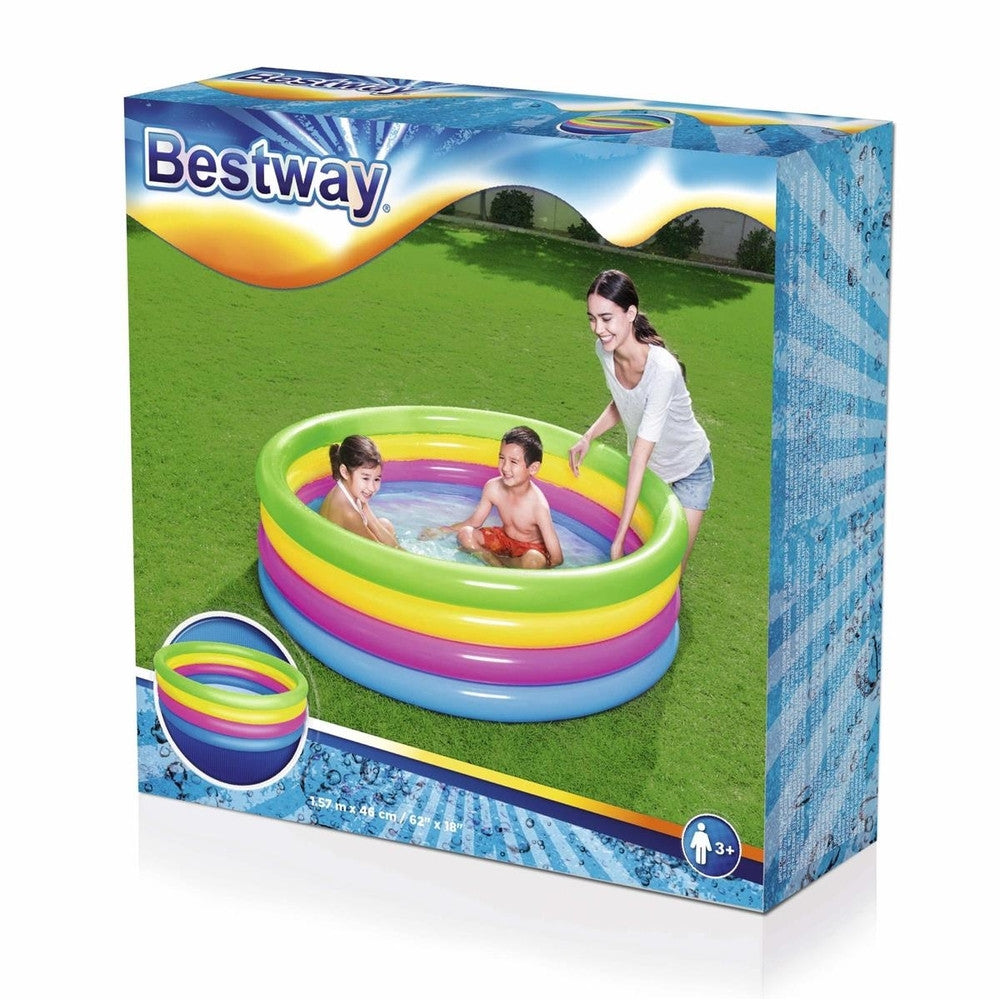 Bestway Piscina Tonda Arcobaleno D 157Xh46 Cm