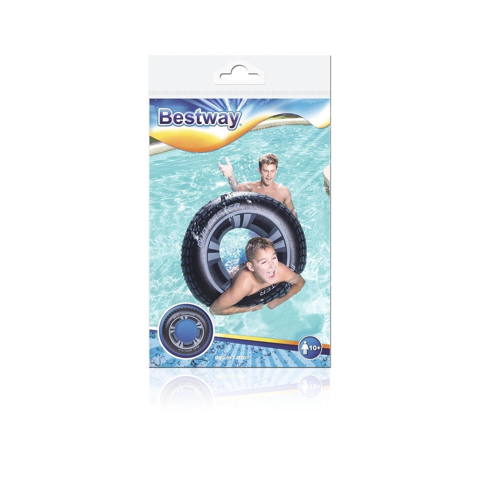 Bestway - Ciambella Pneumatico 91 Cm