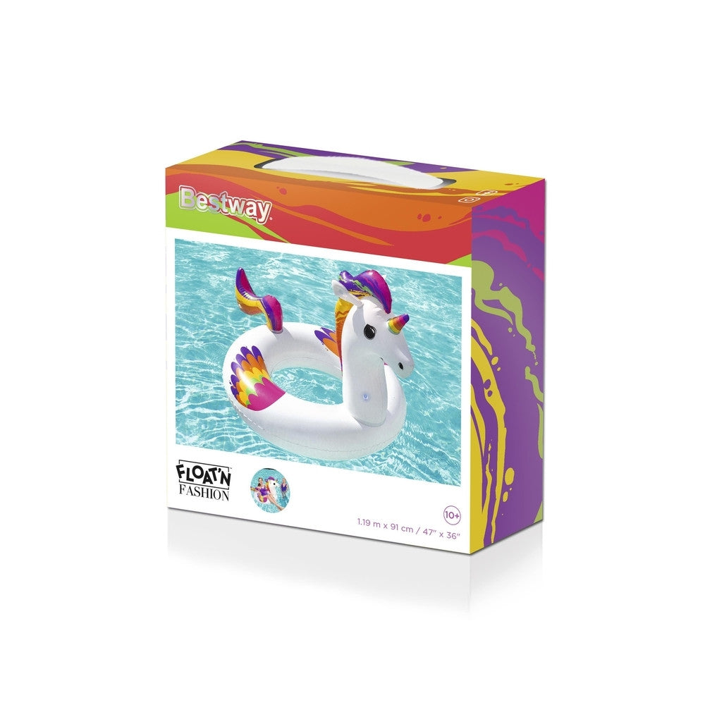 Bestway Salvagente Fashion Unicorno Fantasy 119X91 Cm